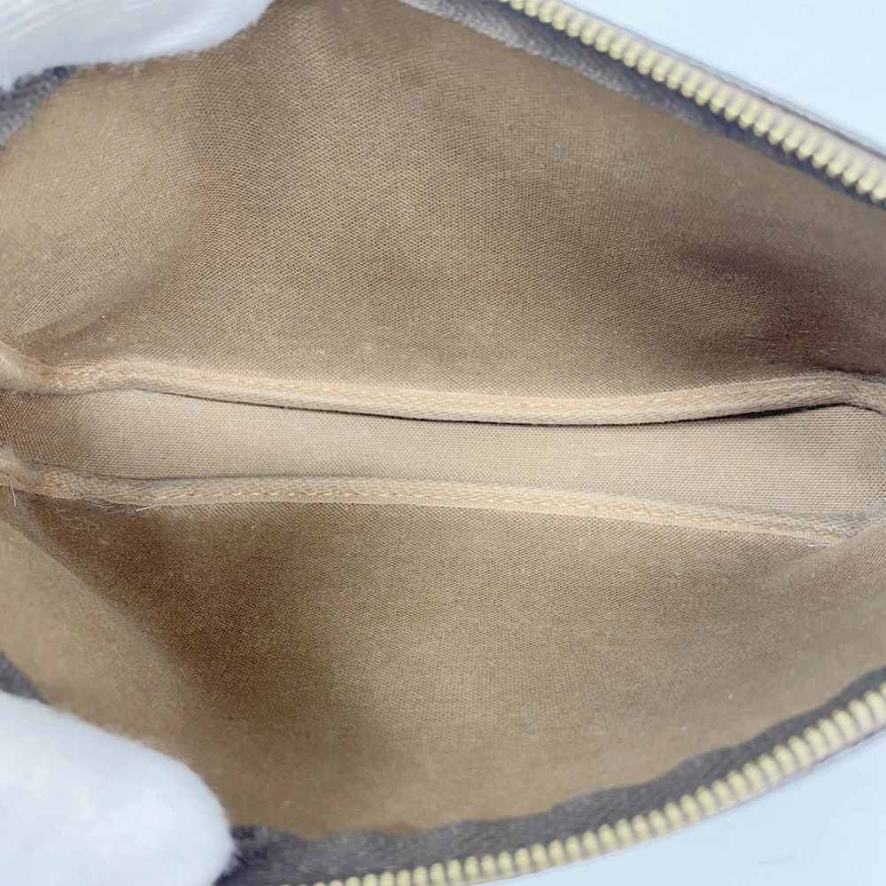 LOUIS VUITTON Authentic Brown Monogram Pochette Pouch - Picture 4 of 8